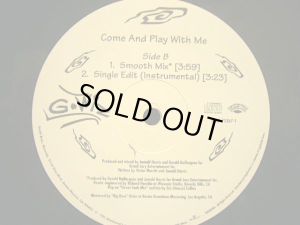 画像2: G-WIZ / COME AND PLAY WITH ME (2)