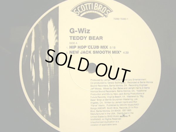 画像2: G-WIZ / TEDDY BEAR (2)