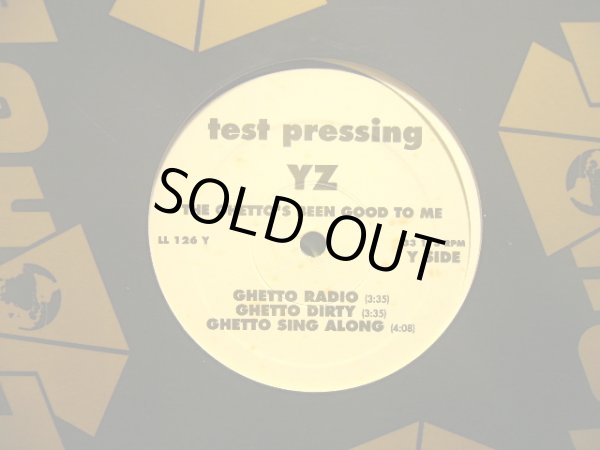 画像1: YZ / THE GHETTO'S BEEN GOOD TO ME (PROMO) (1)