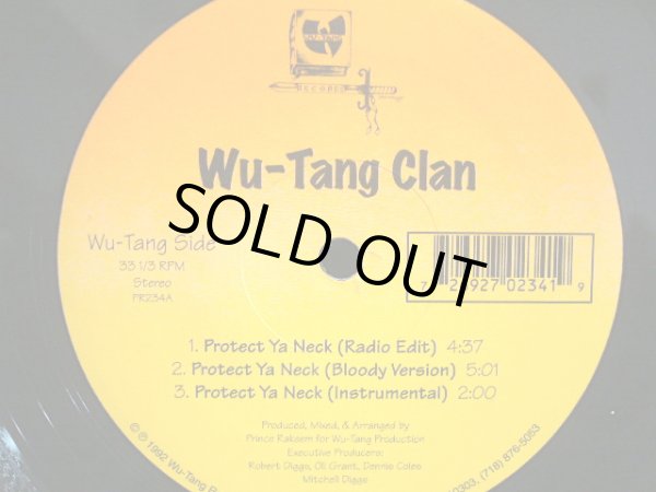 画像3: WU-TANG CLAN / PROTECT YA NECK (2ND PROMO) (3)