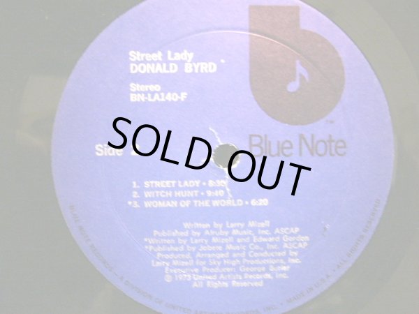 画像3: DONALD BYRD / STREET LADY (3)