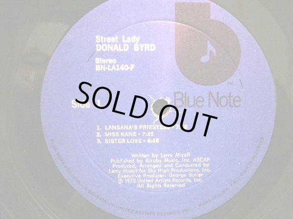 画像2: DONALD BYRD / STREET LADY (2)