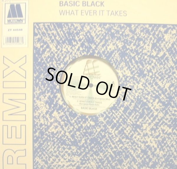 画像1: BASIC BLACK / WHAT EVER IT TAKES (REMIX) (1)