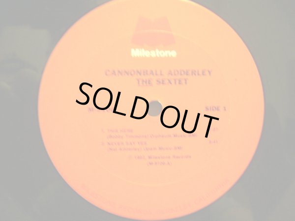 画像3: CANNONBALL ADDERLEY / THE SEXTET (3)