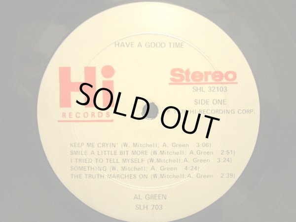 画像3: AL GREEN / HAVE A GOOD TIME (3)