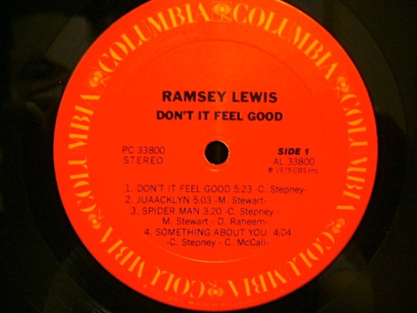 画像3: RUMSEY LEWIS / DON’T IT FEEL GOOD  (3)