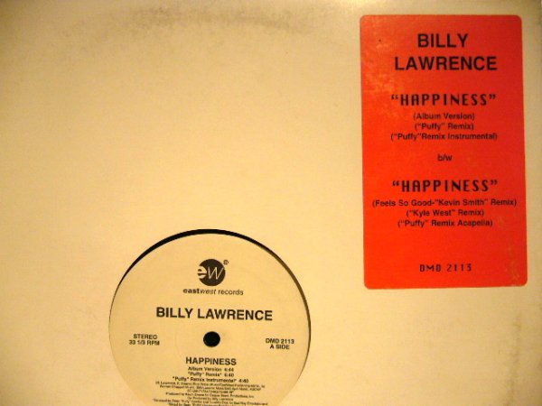 画像1: BILLY LAWRENCE / HAPPINESS (US PROMO) (1)