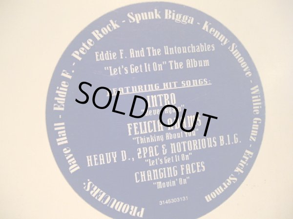 画像2: EDDIE F. AND THE UNTOUCHABLES / "LET’S GET IT ON” THE ALBUM (2LP) (2)