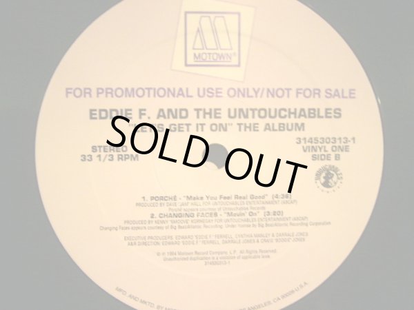 画像4: EDDIE F. AND THE UNTOUCHABLES / "LET’S GET IT ON” THE ALBUM (2LP) (4)