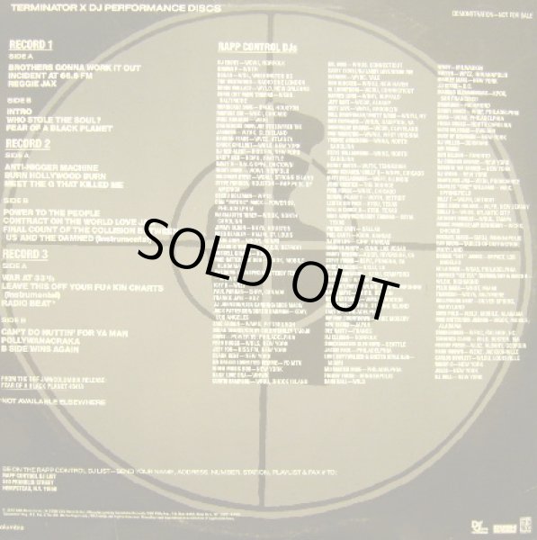 画像2: PUBLIC ENEMY / FEAR OF A BLACK PLANET (Terminator X DJ Performance Discs)12" × 3 (2)
