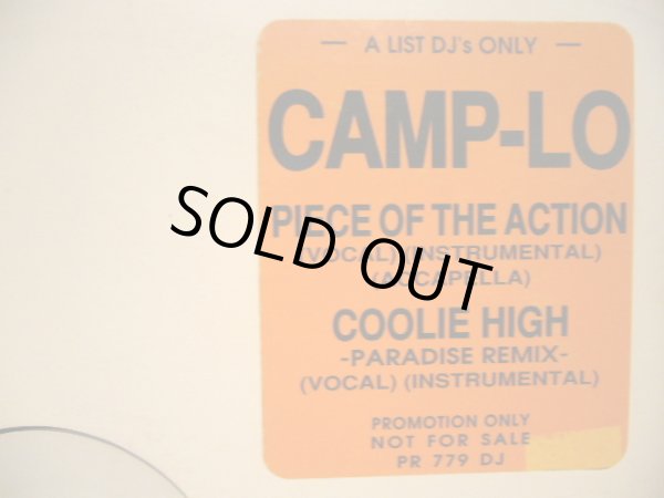 画像2: CAMP LO / PIECE OF THE ACTION / COOLIE HIGH (PARADISE REMIX) (2)