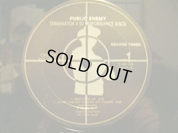 画像7: PUBLIC ENEMY / FEAR OF A BLACK PLANET (Terminator X DJ Performance Discs)12" × 3 (7)