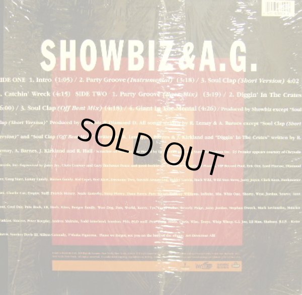 画像2: SHOWBIZ & A.G. / PARTY GROOVE / SOUL CLUP  (2)