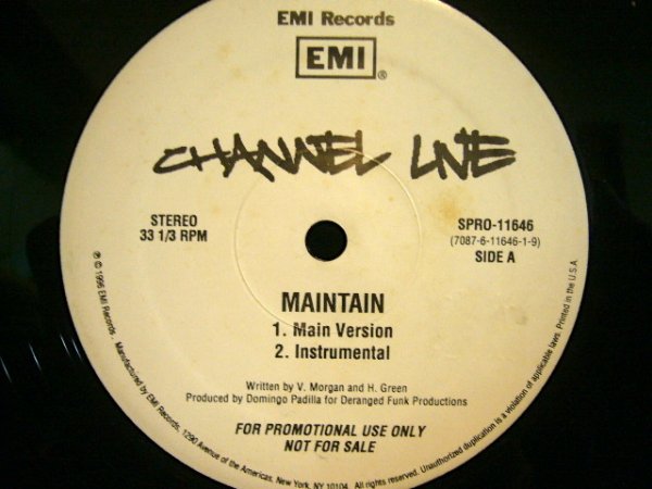 画像1: CHANNEL LIVE / MAINTAIN. (US-PROMO) (1)