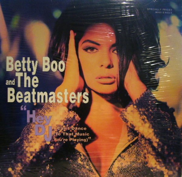 画像1: BETTY BOO AND THE BEATMASTERS / HEY DJ, I CAN'T DANCE  (1)