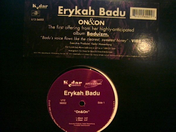 画像1: ERYKAH BADU / ON&ON (1)