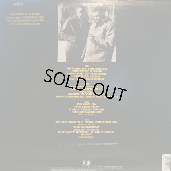 画像2: PETE ROCK & C.L. SMOOTH / MECCA AND SOUL BROTHER (US-PROMO 2LP) (2)