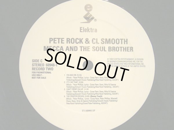 画像6: PETE ROCK & C.L. SMOOTH / MECCA AND SOUL BROTHER (US-PROMO 2LP) (6)