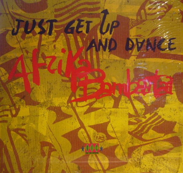 画像1: AFRIKA BAMBAATAA / JUST GET UP & DANCE (1)