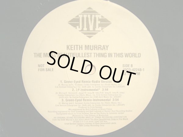 画像4: KEITH MURRAY / THE MOST BEAUTIFULLEST THING IS THIS WORLD (SAX REMIX) (US PROMO) (4)