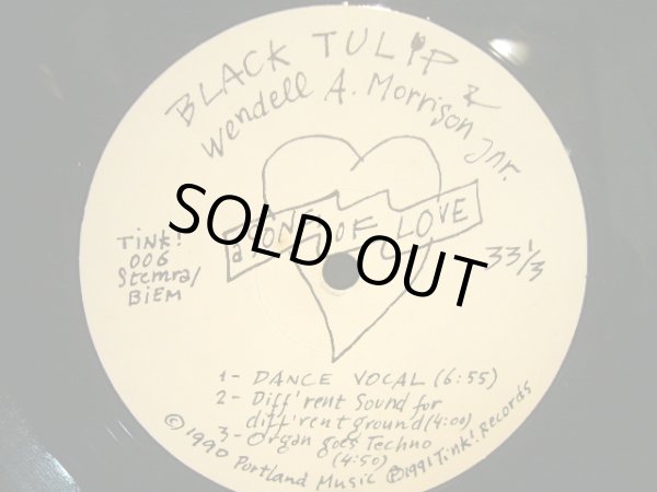 画像2: BLACK TULIP & WENDELL A MORRISON JNR. / A SONG OF LOVE (2)