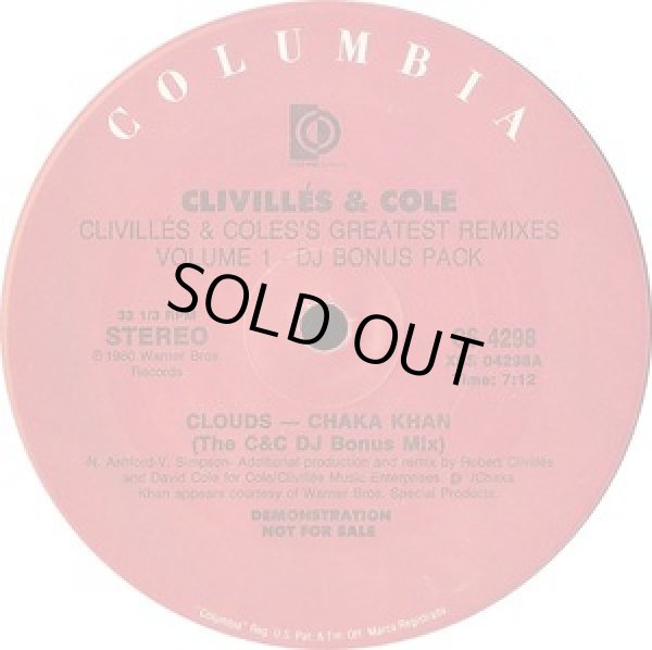 画像3: CLIVILLES & COLE / GREATEST REMIXES VOLUME 1 (DJ BONUS PACK) (3)