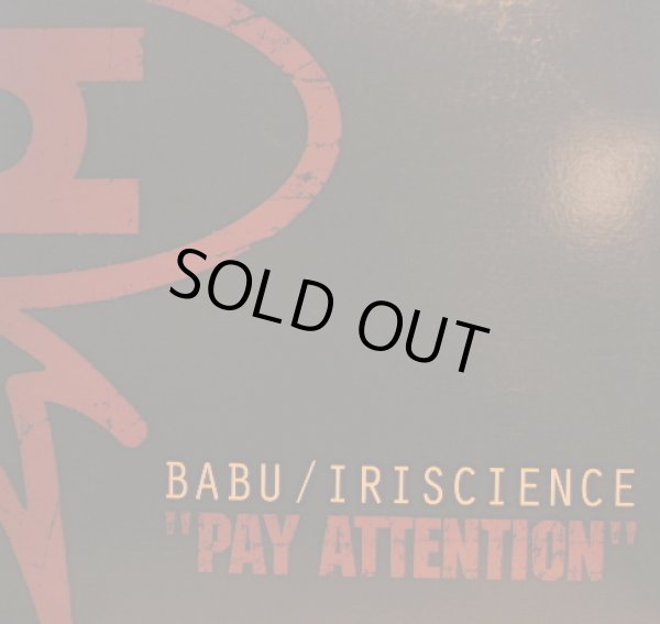 画像1: BABU / IRISCIENCE / PAY ATTENTION (1)