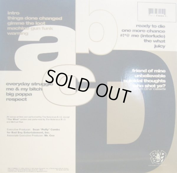 画像2: THE NOTORIOUS B.I.G. / READY TO DIE (US-2LP) (2)
