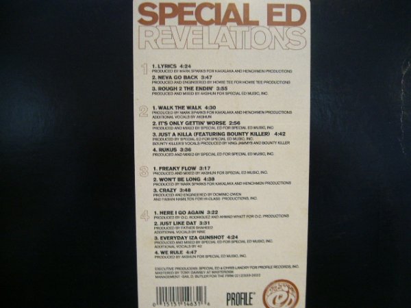 画像1: SPECIAL ED / REVELATIONS (2LP) (1)