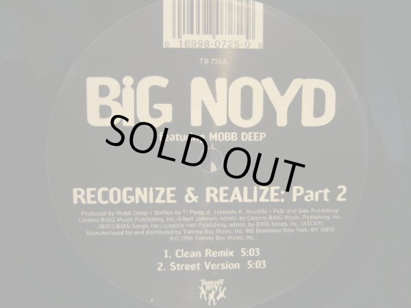 画像1: BIG NOYD / RECOGNIZE & REALIZE: PART2 (1)