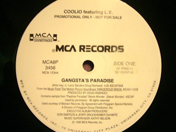 画像1: COOLIO Feat. L.V. / GANGSTA'S PARADISE (1)