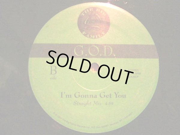 画像2: G.O.D. / I’M GONNA GET YOU (2)
