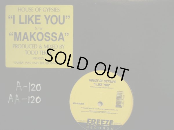 画像1: HOUSE OF GYPSIES / I LIKE YOU / MAKOSSA (1)