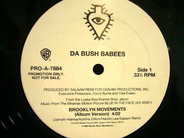 画像1: DA BUSH BABEES / BROOKLYN MOVEMENTS (US-PROMO) (1)