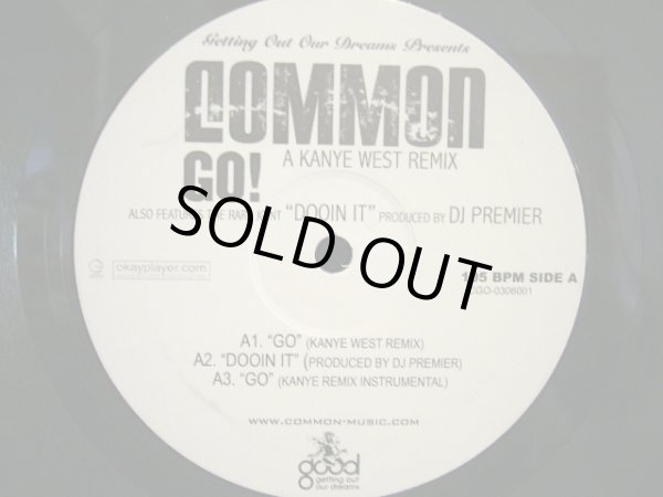 画像1: COMMON / GO (KANYE WEST REMIX) (1)