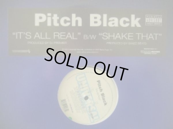 画像1: PITCH BLACK / IT'S ALL REAL  (¥1000) (1)