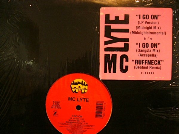 画像1: MC LYTE / I GO ON (1)