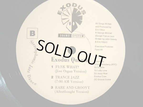 画像2: EXODUS QUARTET / PERFECT VIBE (2)