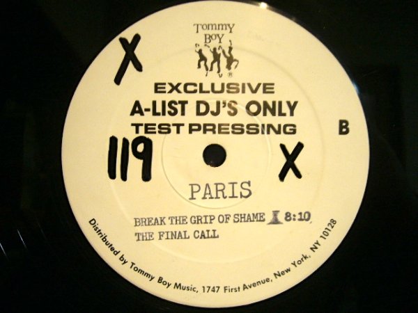画像2: PARIS / BREAK THE GRIP OF SHAME (TESTPRESS) (2)