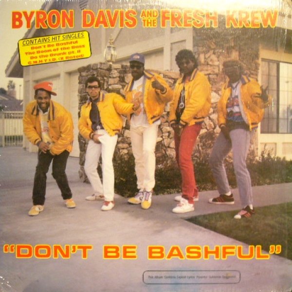 画像1: BYRON DAVIS AND THE FRESH KREW / DON'T BE BASHFUL (LP) (1)