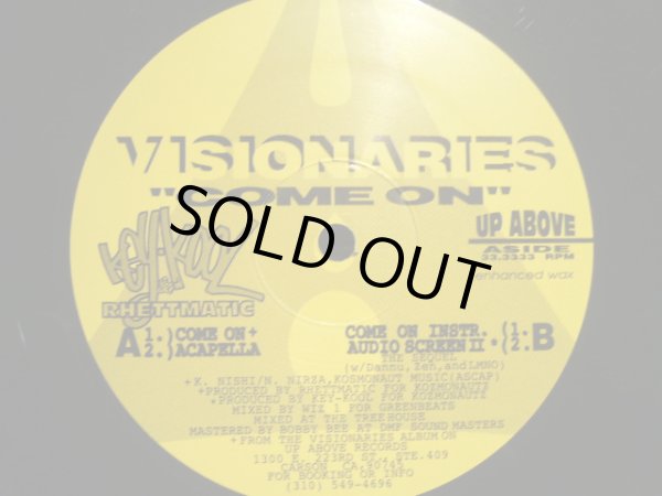 画像2: VISIONARIES / COME ON (2)