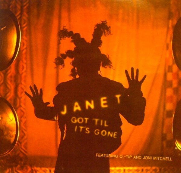 画像1: JANET feat. Q-TIP & JONI MITCHELL / GOT 'TIL IT'S GONE (UK) (1)