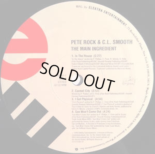 画像4: PETE ROCK & C.L. SMOOTH / THE MAIN INGREDIENT (US-2LP) (4)