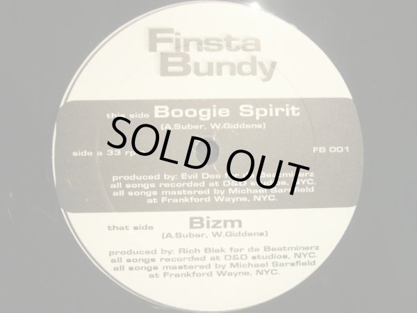 画像1: FINSTA BUNDY / BOOGIE SPIRIT (1)
