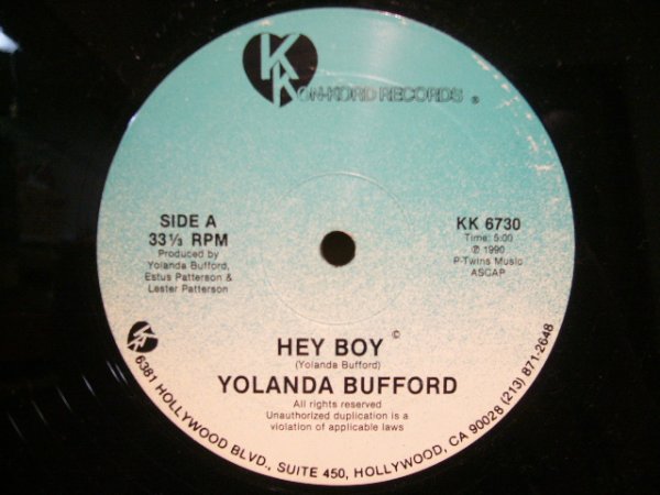 画像1: YOLANDA BUFFORD / HEY BOY / LOVE TEACHER (1)