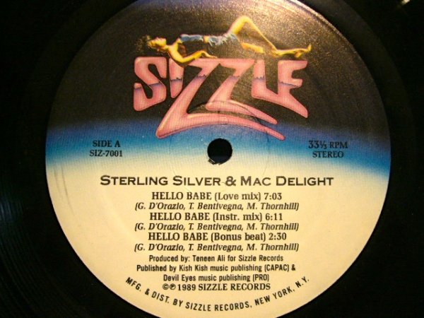 画像1: STERLING SILVER & MAC DELIGHT / HELLO BABE (1)
