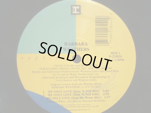 画像2: BARBARA WEATHERS / MY ONLY LOVE (2)