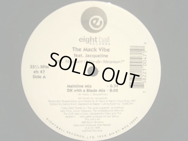 画像2: THE MACK VIBE feat. JACQUELINE / MR. MEANER (2)