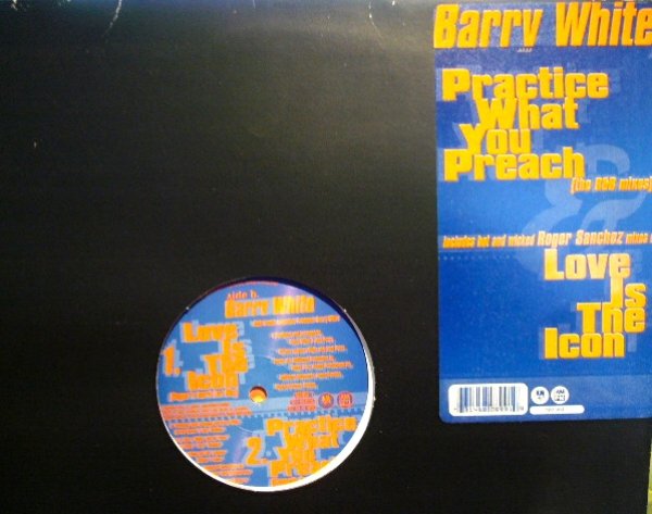 画像1: BARRY WHITE / PRACTICE WHAT YOU PREACH (The R&B Mixes) (1)