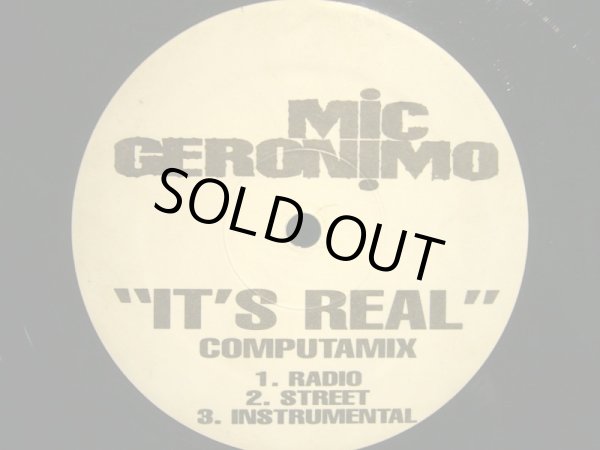 画像2: MIC GERONIMO / IT’S REAL  (KUTMASTA KURT REMIXES) (2)